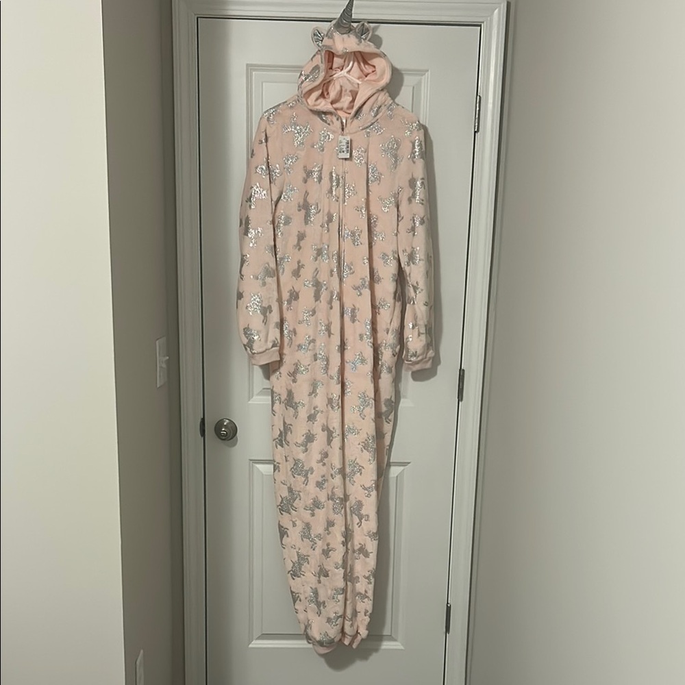 The Children's Place Pink Unicorn Onesie